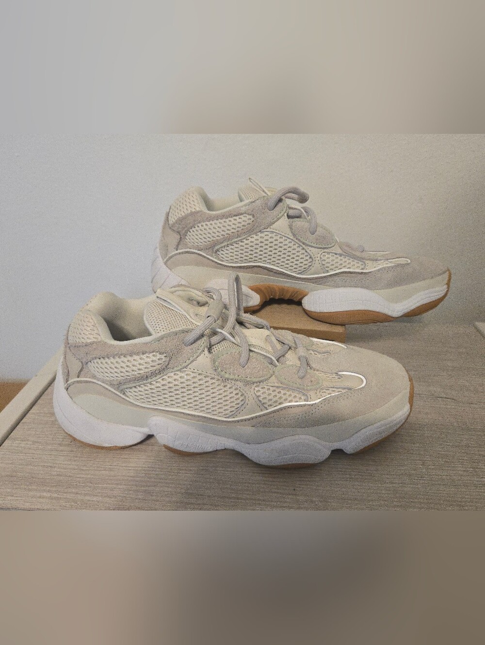 ADIDAS Yeezy 500 Stone Taupe ID1600 Stone Taupe Shoes Mens 10 Sneakers